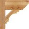 Ekena Millwork Olympic Slat Rough Sawn Outlooker, Western Red Cedar, 6"W x 12"D x 12"H OUT06X12X12OLY06RWR - alternate 3